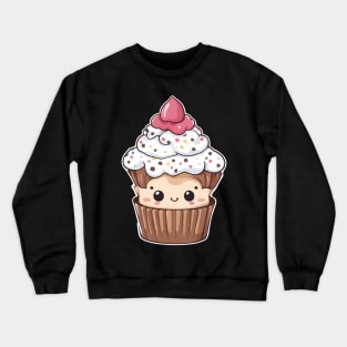 Funny Cupcake Kawaii Crewneck Sweatshirt